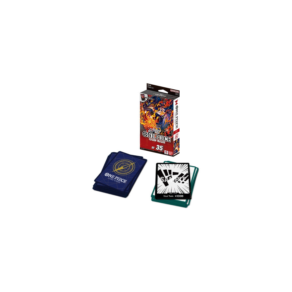 One Piece Card Game – Starter Deck – Red/Black Sabo [ST-35]