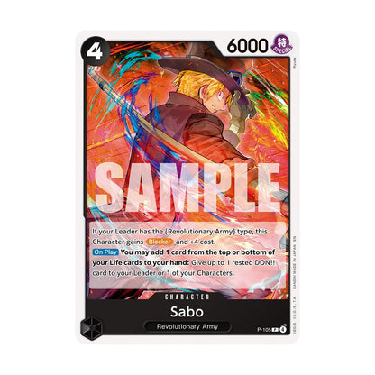 One Piece Card Game – Starter Deck – Red/Black Sabo [ST-35]