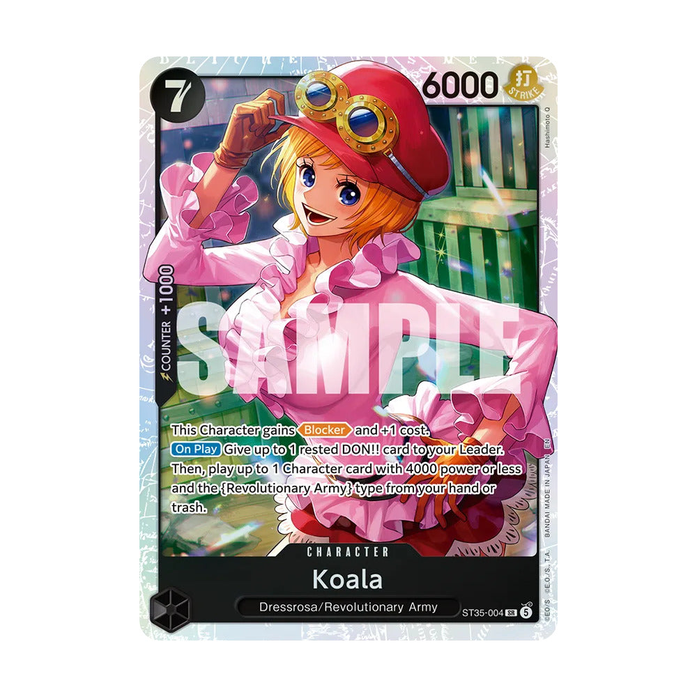 One Piece Card Game – Starter Deck – Red/Black Sabo [ST-35]