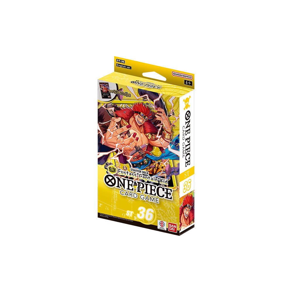 One Piece Card Game – Starter Deck – Yellow Eustass “Captain” Kid [ST-36]