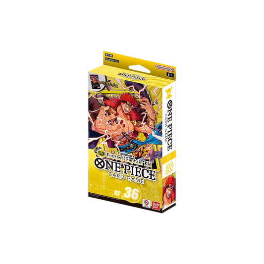 One Piece Card Game – Starter Deck – Yellow Eustass “Captain” Kid [ST-36]