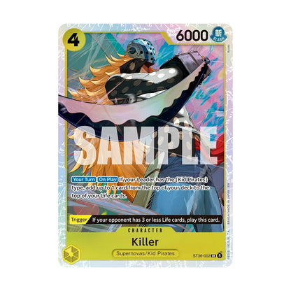 One Piece Card Game – Starter Deck – Yellow Eustass “Captain” Kid [ST-36]