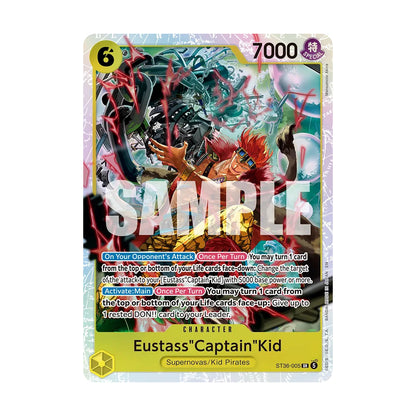 One Piece Card Game – Starter Deck – Yellow Eustass “Captain” Kid [ST-36]