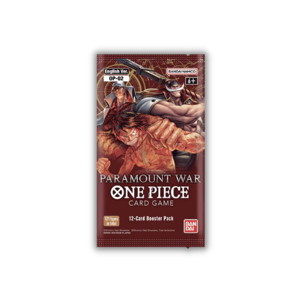 One Piece Paramount War OP-02 Booster Englisch