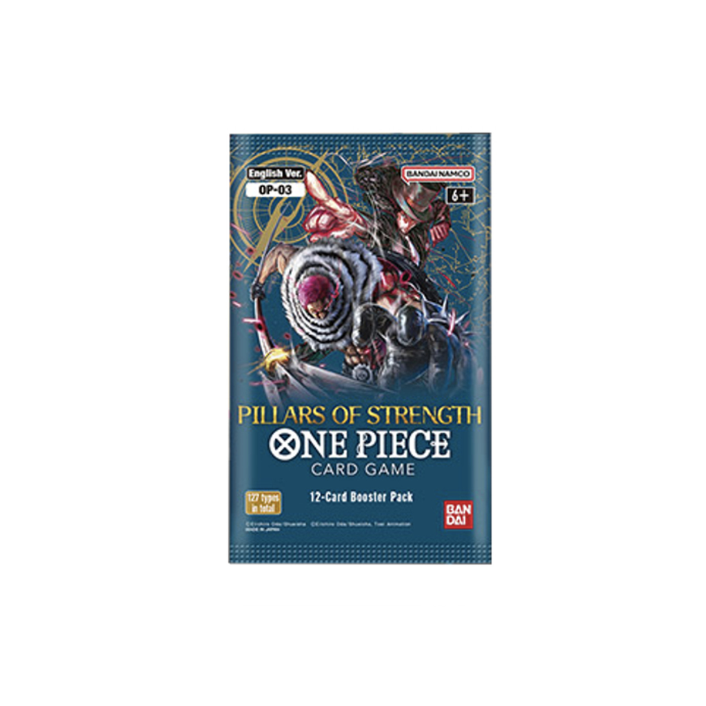 One Piece Card Game - Pillars Of Strength OP-03 Booster Englisch
