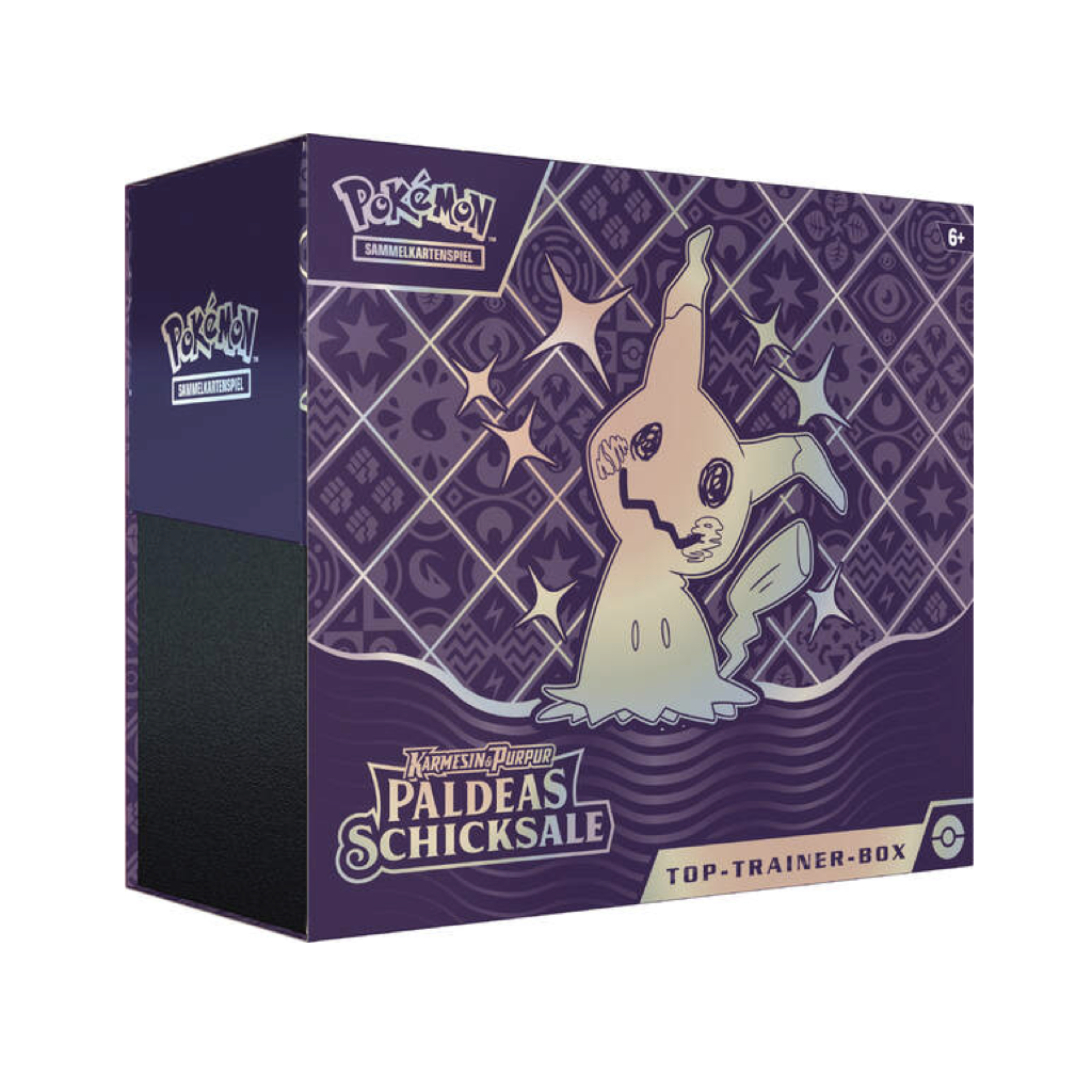 Pokemon Karmesin & Purpur - Paldeas Schicksale Top Trainer Box Deutsch