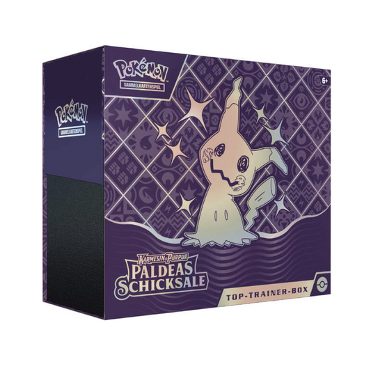 Pokemon Karmesin & Purpur - Paldeas Schicksale Top Trainer Box Deutsch