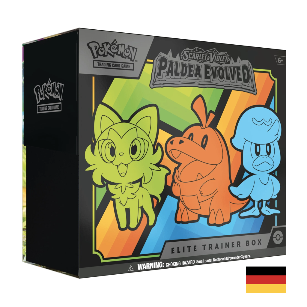 Pokemon Karmesin & Purpur - Entwicklungen in Paldea Top Trainer Box Deutsch - Box Break / Live Opening