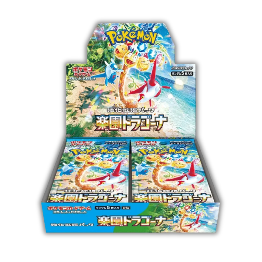 Pokemon Paradise Dragona sv7a Display Japanisch