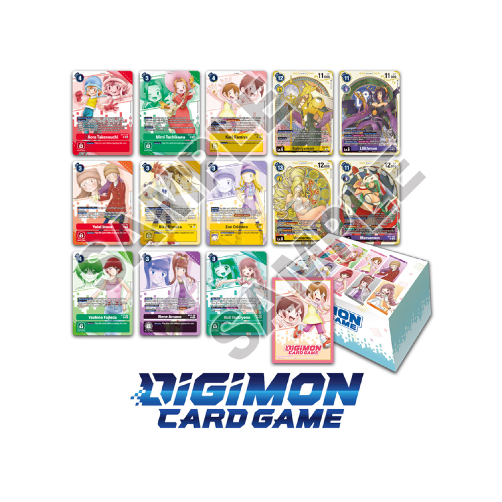 Digimon Card Game - Premium Heroines Set PB18 Englisch ab 29.11.2024