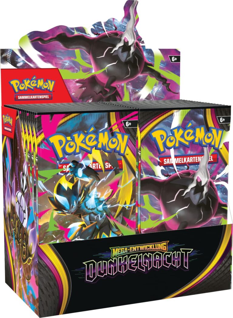 Pokémon – Mega-Entwicklung: Dunkelnacht – Booster-Display