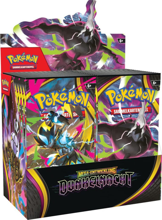 Pokémon – Mega-Entwicklung: Dunkelnacht – Booster-Display