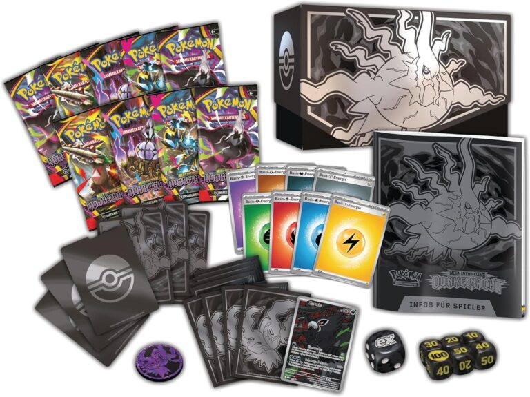 Pokémon – Mega-Entwicklung: Dunkelnacht – Top-Trainer-Box – Mega-Darkrai-ex