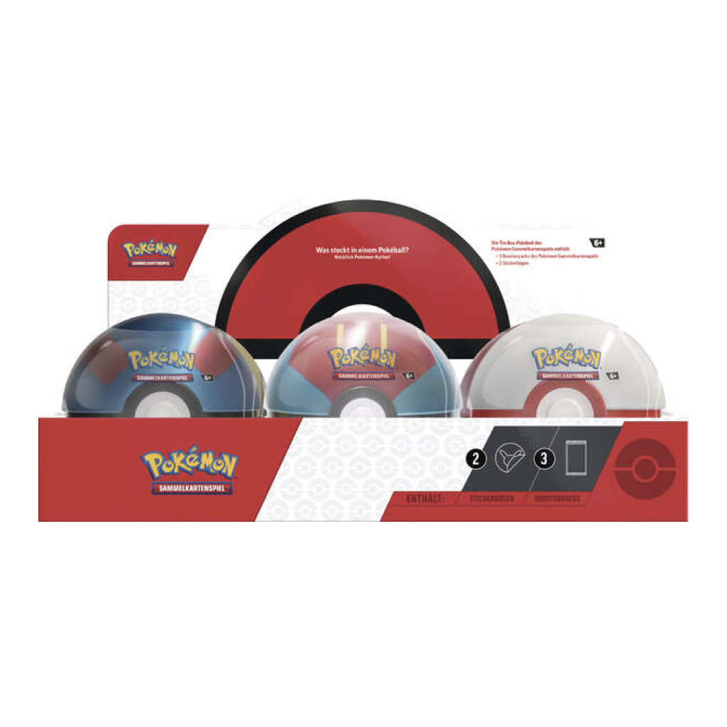 Pokemon Pokeball Tin Herbst 2024 Deutsch