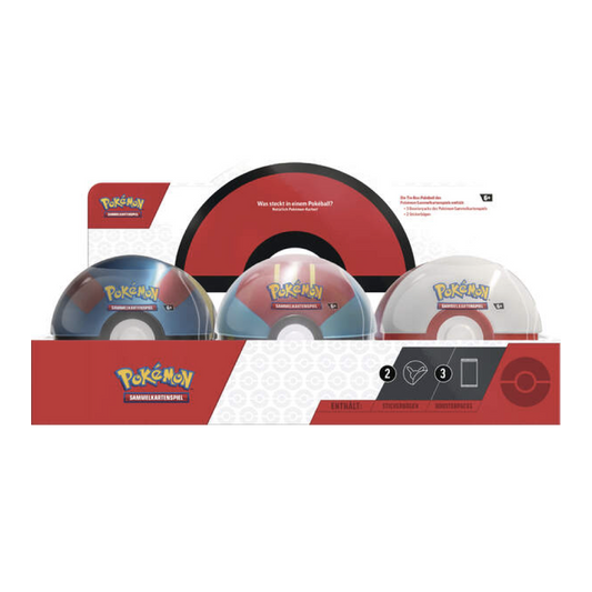 Pokemon Pokeball Tin Herbst 2024 Deutsch