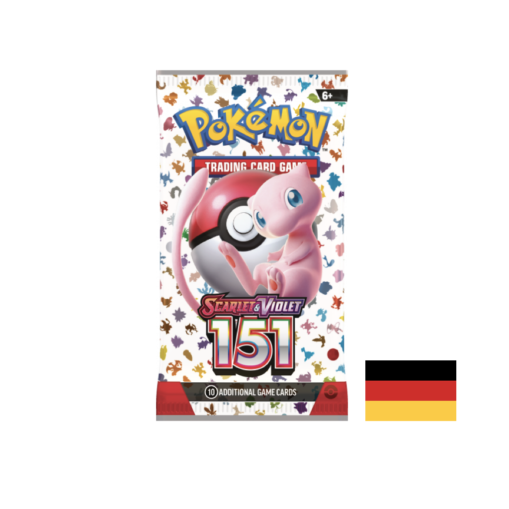 Pokemon Karmesin & Purpur - 151 Pokemon Booster Deutsch