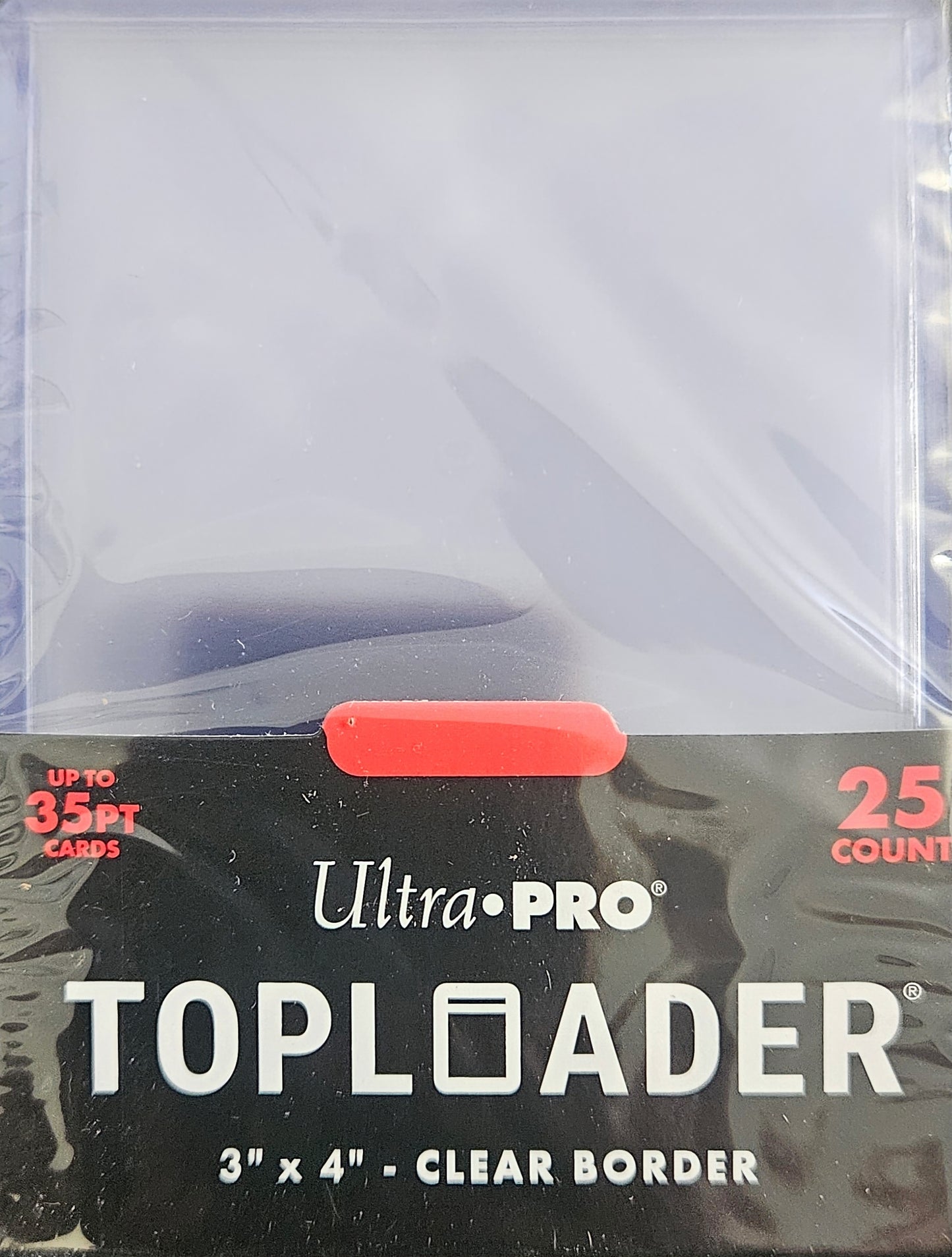 Ultra Pro Toploader - 3"x4" Clear Regular (25 Stück oder Anzahl frei wählbar)