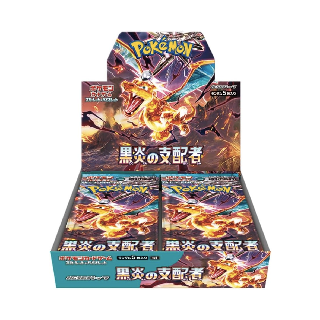 Pokemon Ruler of the Black Flame sv3 Display Japanisch