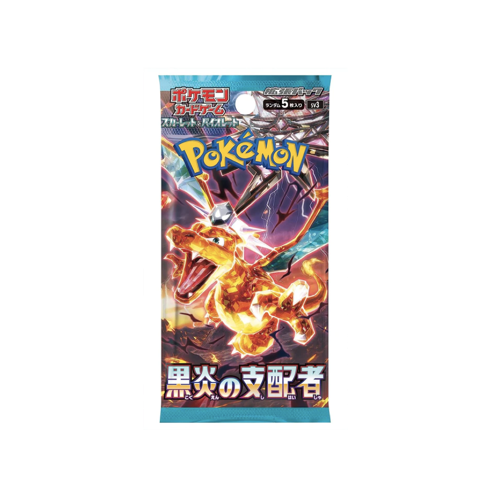 Pokemon Ruler of the Black Flame sv3 Booster Japanisch
