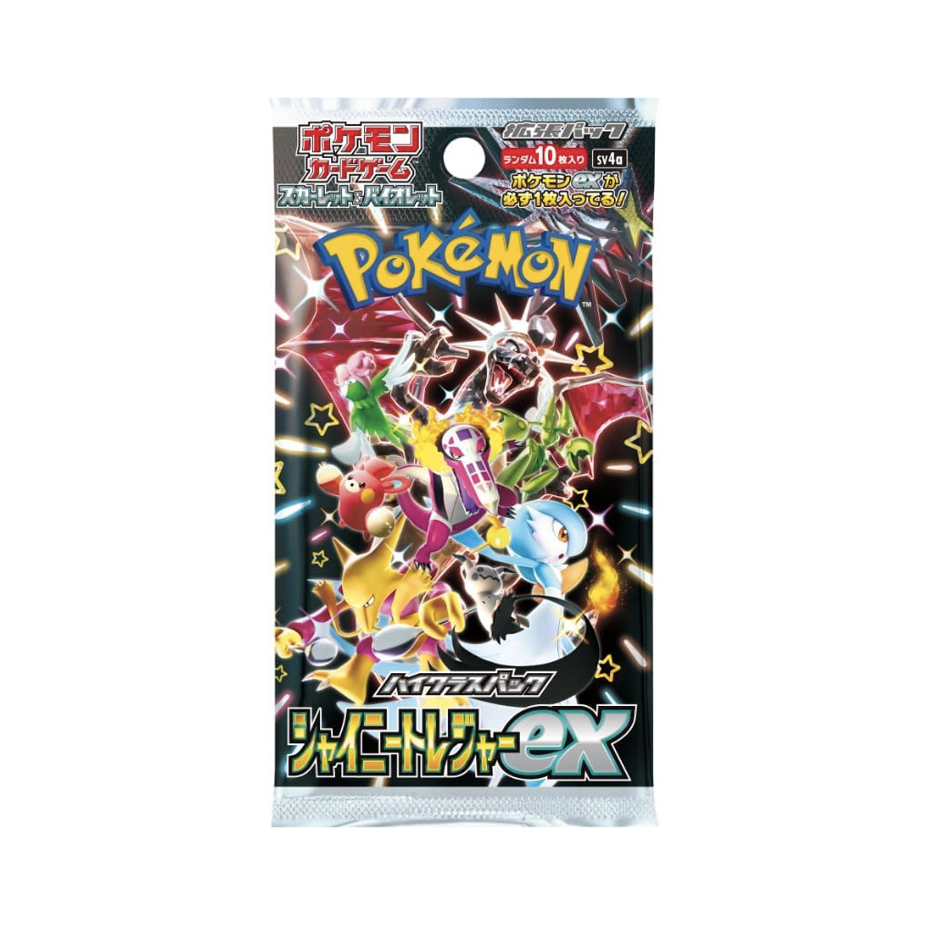 Pokemon Shiny Treasure ex Display sv4a Japanisch / Box Break - Live Opening