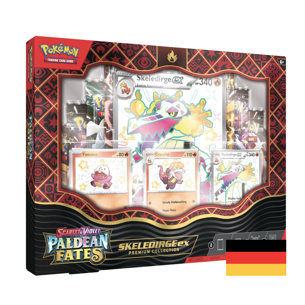Pokemon Karmesin und Purpur 4.5 - Paldeas Schicksale Premium Kollektion / 3 Varianten Deutsch