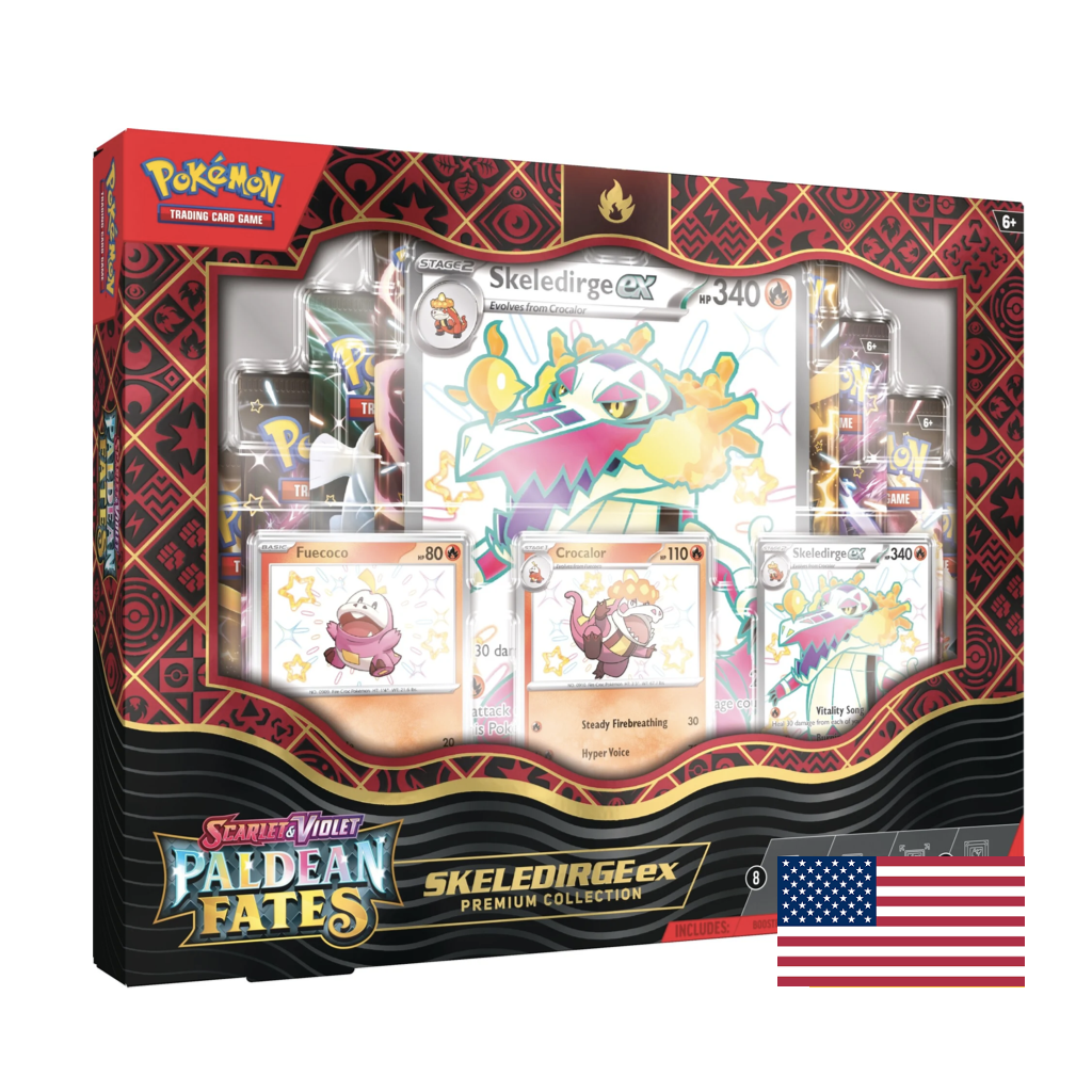 Pokemon Scarlet and Violet 4.5 - Paldean Fates Premium Collection / 3 Varianten Englisch ab 09.02.2024