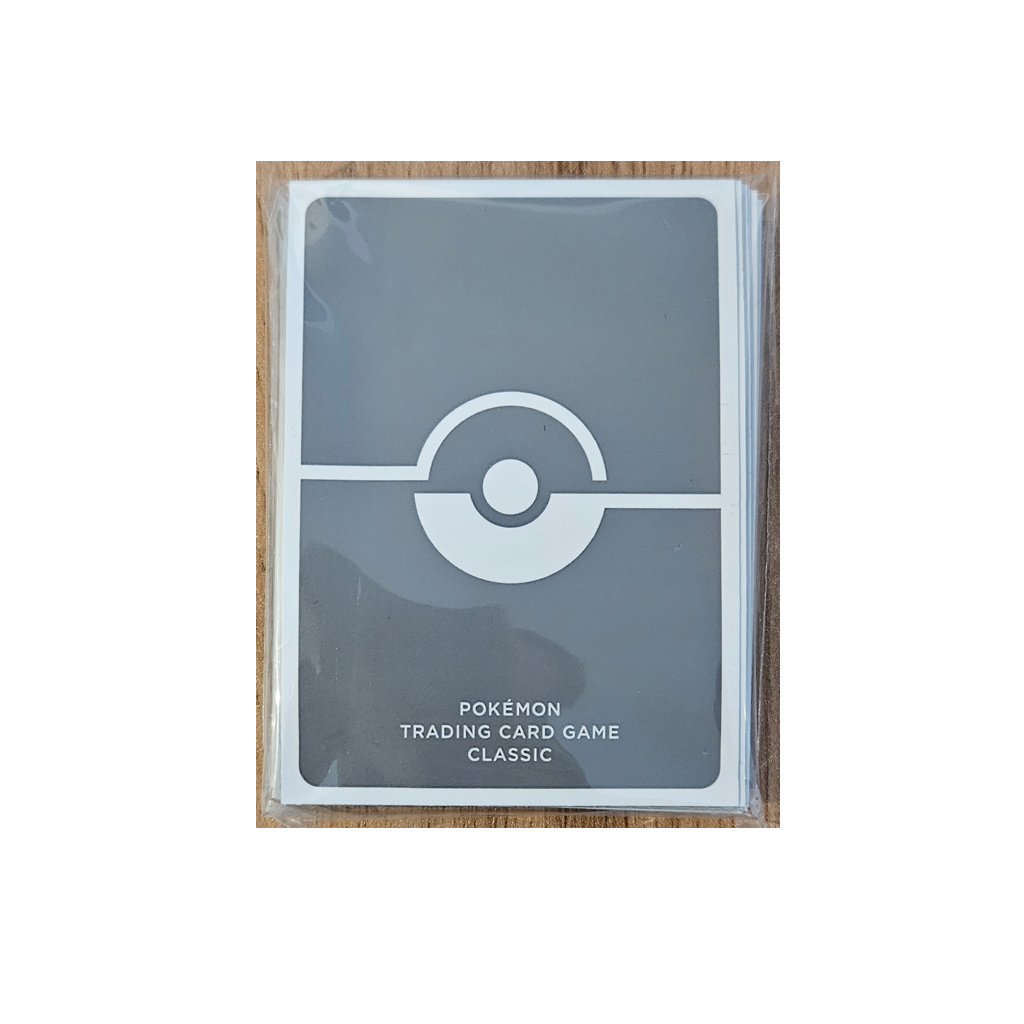 Pokemon Classic Collection Sleeves Dunkel Grau Englisch