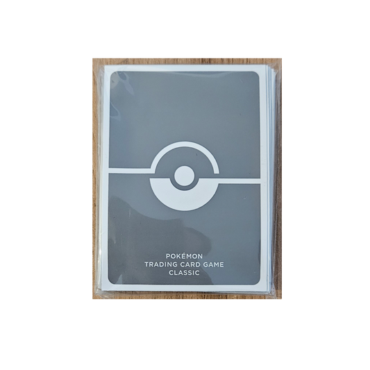 Pokemon Classic Collection Sleeves Dunkel Grau Englisch