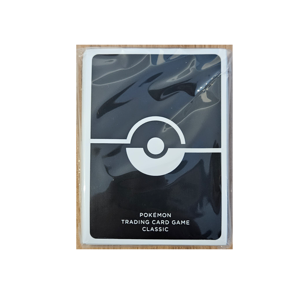 Pokemon Classic Collection Sleeves Schwarz Englisch