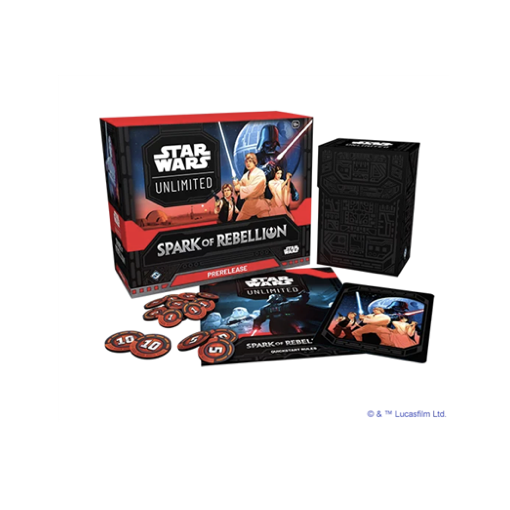 FFG - Star Wars: Unlimited - Spark of Rebellion Prerelease Box Englisch ab 01.03.2024