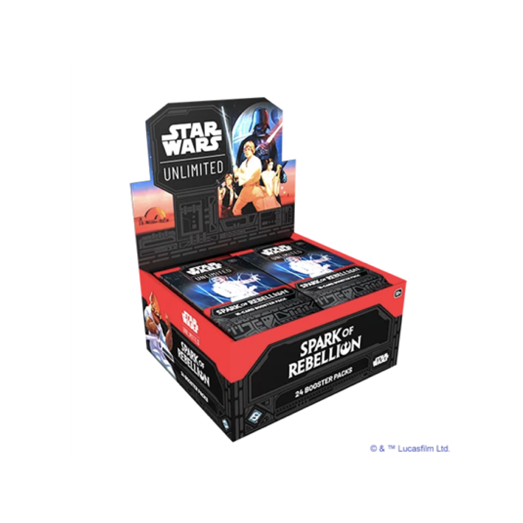 FFG - Star Wars: Unlimited - Spark of Rebellion Booster Display Englisch ab 08.03.2024