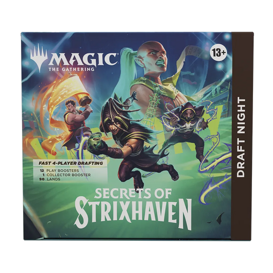 MTG - Magic the Gathering - Secrets of Strixhaven Draft Night (12+1 Packs) Englisch ab 24.04.2026