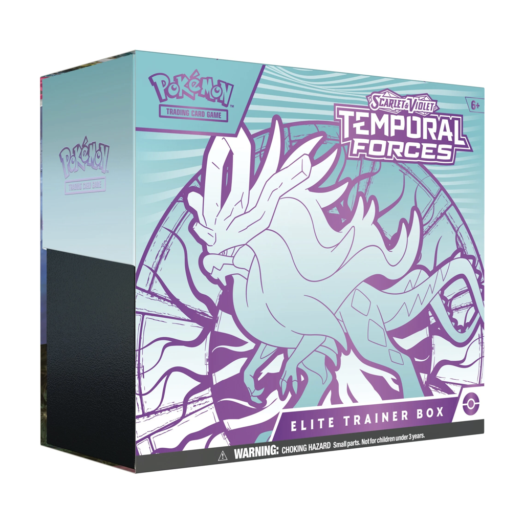 Pokemon Scarlet & Violet - Temporal Forces Elite Trainer Box / 2 Varianten Englisch ab 22.03.2024