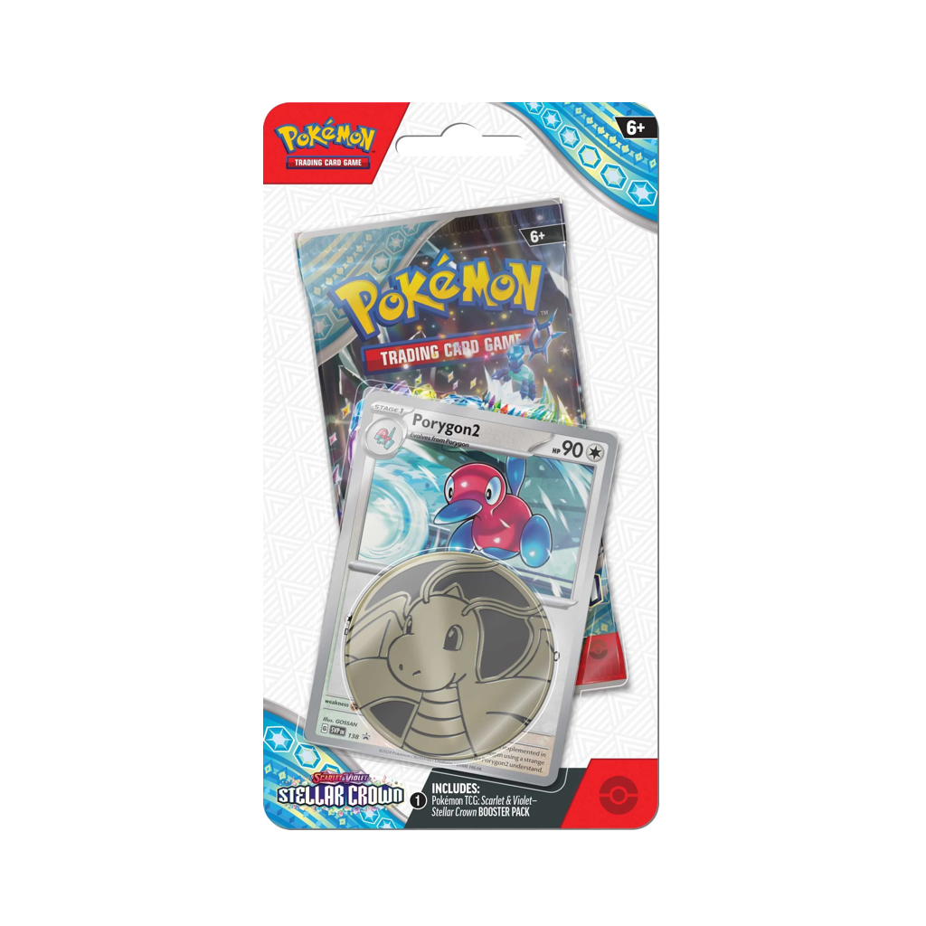 Pokemon Scarlet & Violet - Stellar Crown Checklane Blister / 2 Varianten Englisch