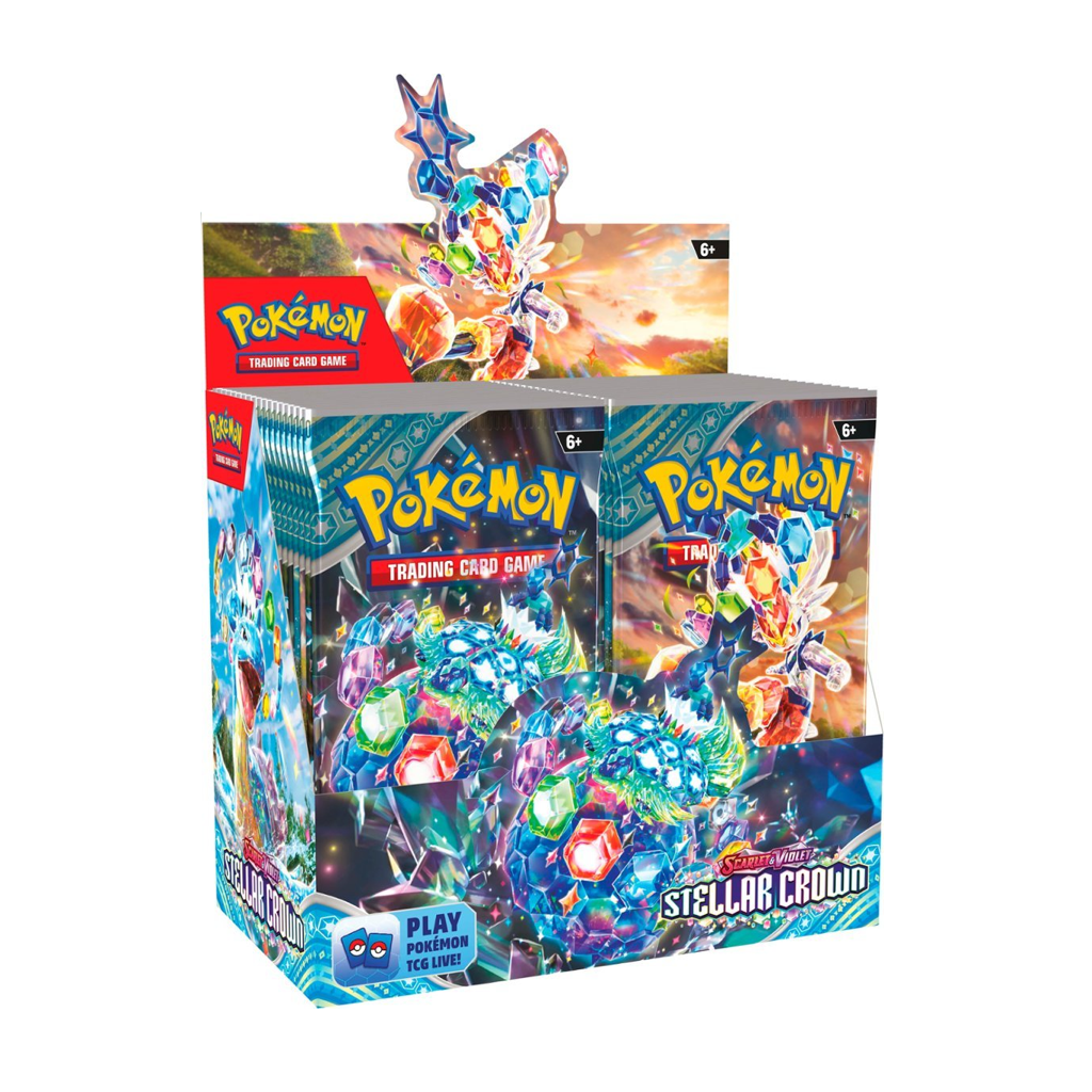 Pokemon Scarlet & Violet - Stellar Crown Display Englisch