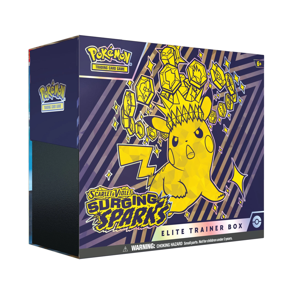 Pokemon Scarlet & Violet - Surging Sparks Elite Trainer Box Englisch ab 08.11.2024