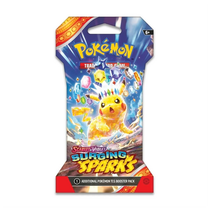 Pokemon Scarlet & Violet - Surging Sparks Sleeved Booster Englisch