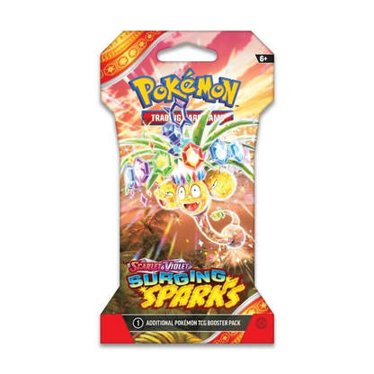 Pokemon Scarlet & Violet - Surging Sparks Sleeved Booster Englisch