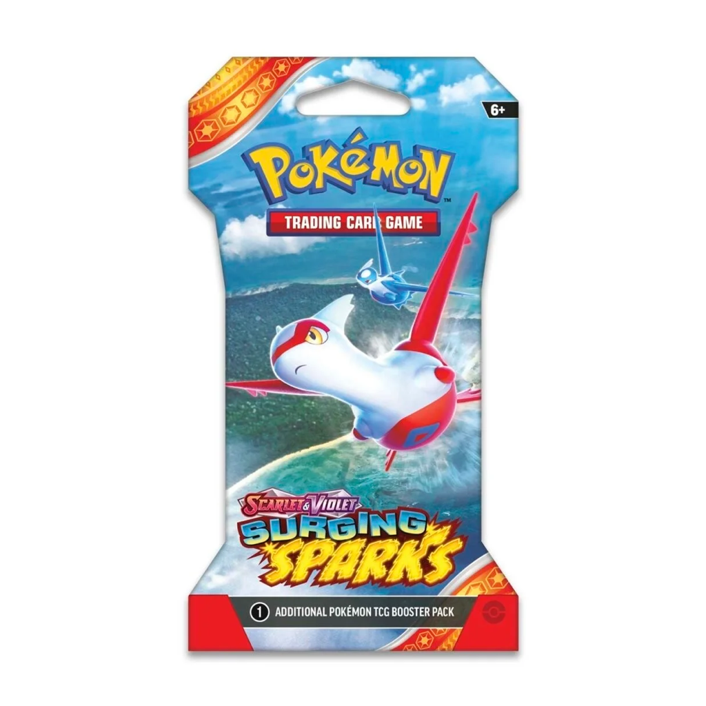 Pokemon Scarlet & Violet - Surging Sparks Sleeved Booster Englisch ab 08.11.2024