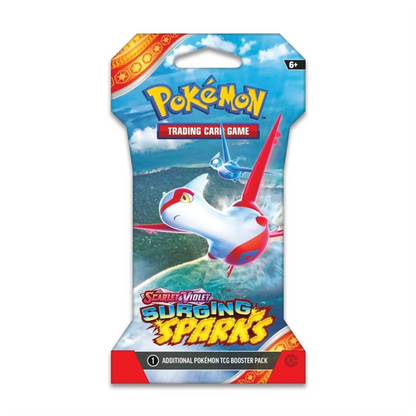 Pokemon Scarlet & Violet - Surging Sparks Sleeved Booster Englisch