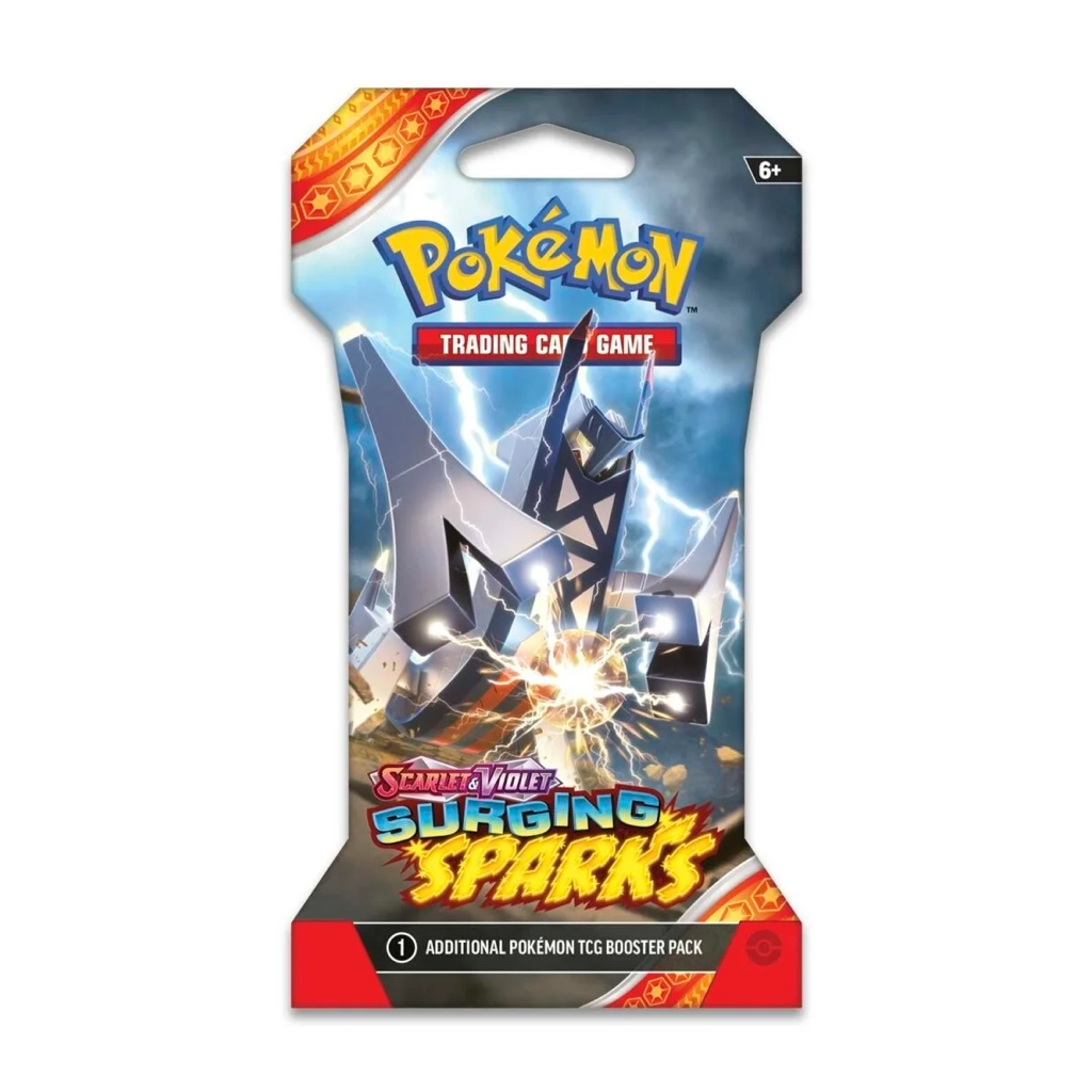 Pokemon Scarlet & Violet - Surging Sparks Sleeved Booster Englisch ab 08.11.2024