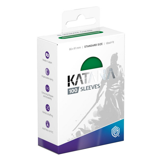 Ultimate Guard Katana Sleeves Standard Size (100 Sleeves) - Jade Garden