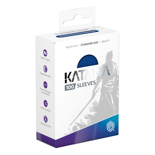 Ultimate Guard Katana Sleeves Standard Size (100 Sleeves) -  Blue Bird