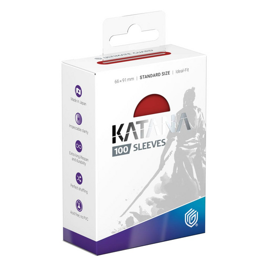Ultimate Guard Katana Sleeves Standard Size (100 Sleeves) - Rising Sun