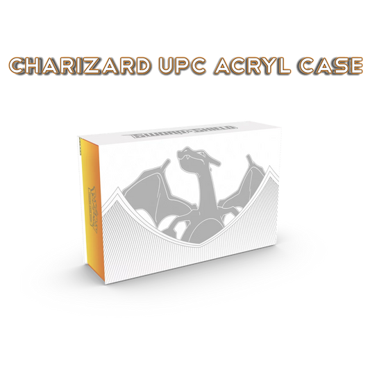 Acryl Schutz Case für Pokemon Charizard / Glurak UPC Englisch & Deutsch (magnetisch) ab 31.5.2023