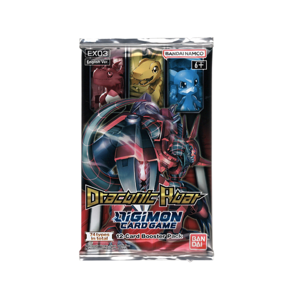 Digimon Card Game - Draconic Roar  EX-03 Booster Englisch