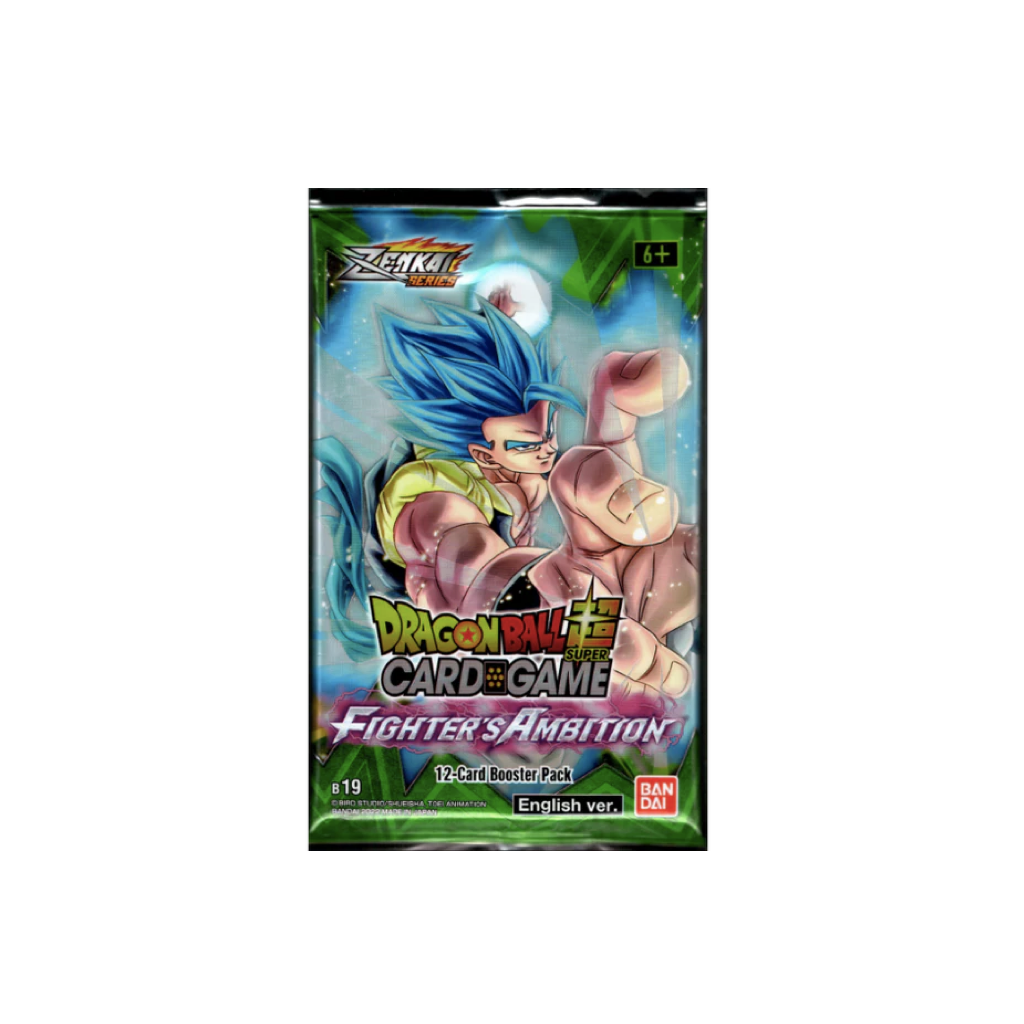 Dragon Ball Super - Fighters Ambition B19 Booster Englisch Box Break / Live Opening