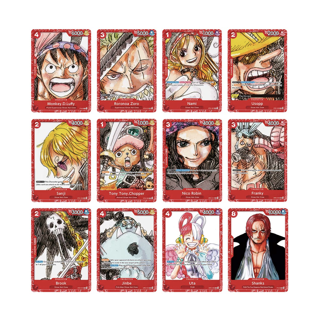 One Piece Card Game - Premium Card Collection - Film Red Edition - Englisch