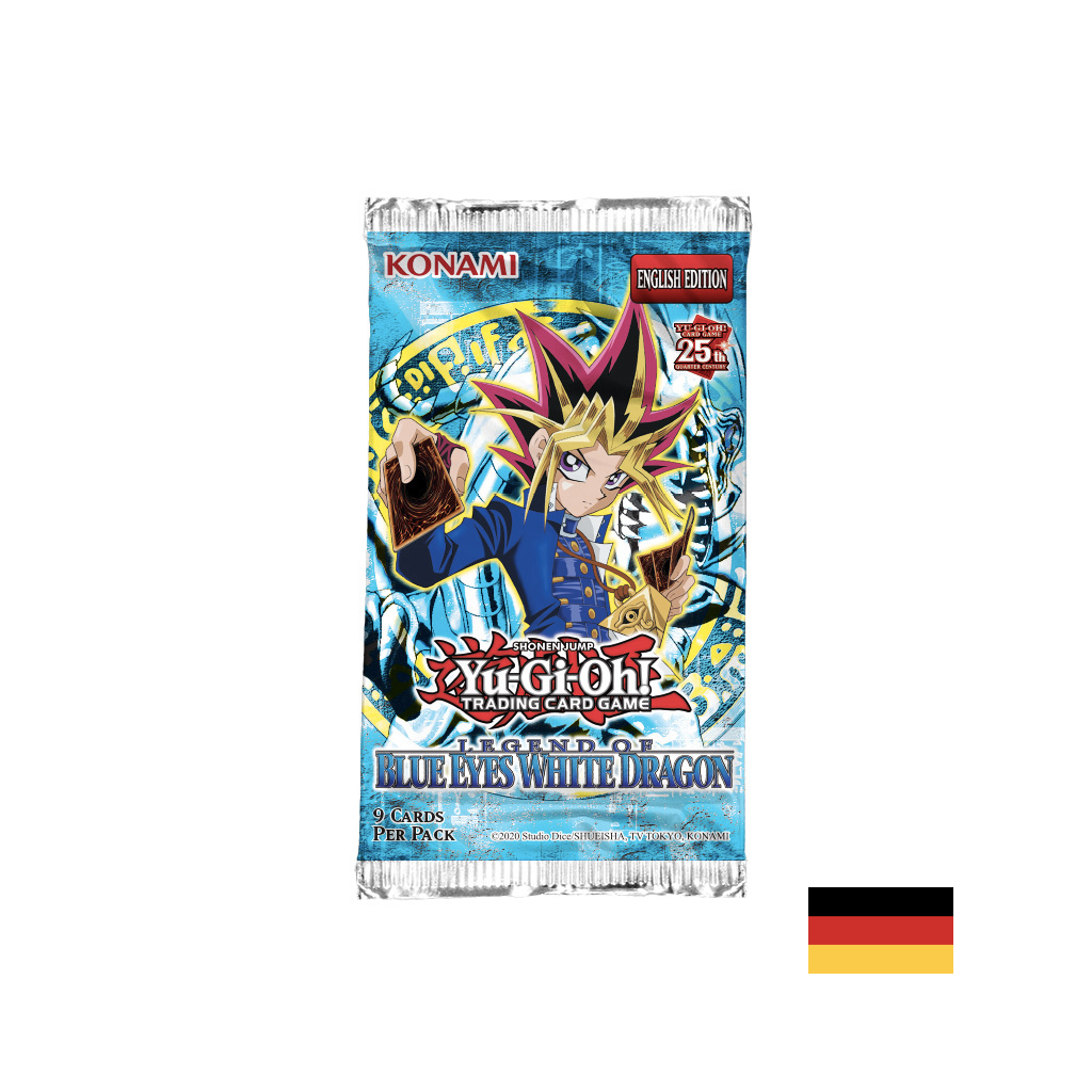 Yu-Gi-Oh! 25TH Anniversary Edition - Legend of Blue-Eyes White Dragon Booster Deutsch