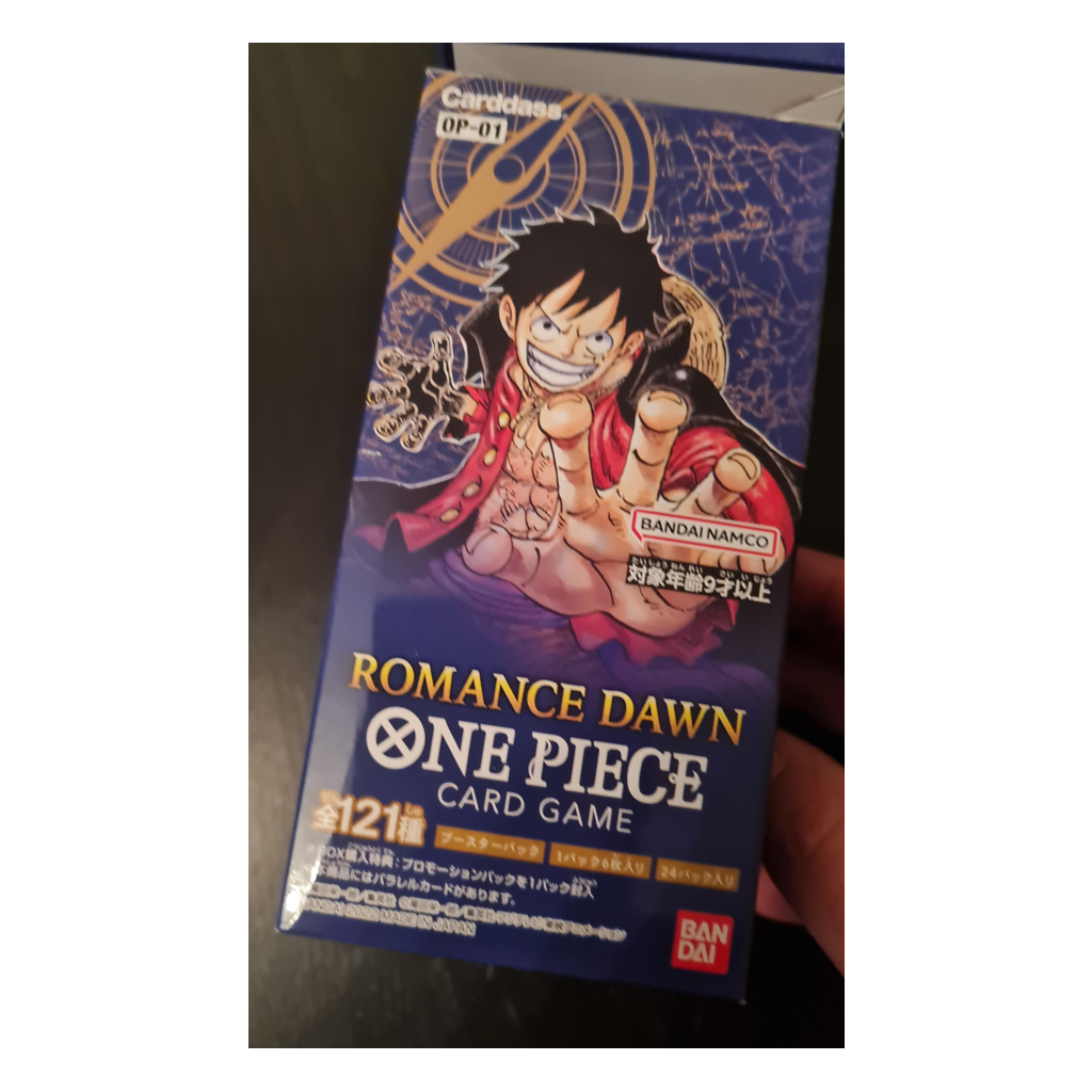 One Piece Romance Dawn OP-01 Booster Display Japanisch